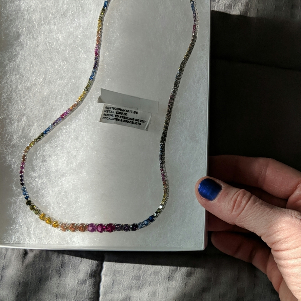 Multicolored necklace - Picture 3 of 4